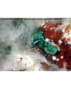 Zalesiite xx; Serpieri Mine, Kamariza, Laurion, Greece; NS