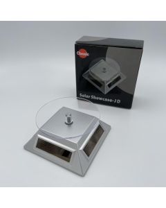 Solar display stand