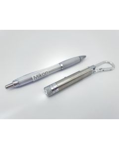 LED flashligth; silver, with focus lense, for cutting rough; 1 piece