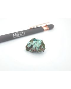 Rosasite xls, Dioptas xls; Tsumeb Mine, Otavi Mountains, Namibia, Gerd Tremmel Collection; Min