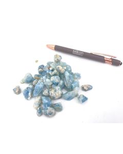 Beryl, aquamarine; Erongo, Namibia; 100 g