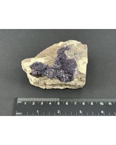 Fluorite xls; Mönchhof Quarry, Hoher Meißner, Hesse, Germany; Scab; unique piece