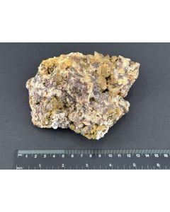 Moonstone crystals (oligoclase) on matrix; St. Eulalia, Chihuahua, Mexico; Cab; unique piece
