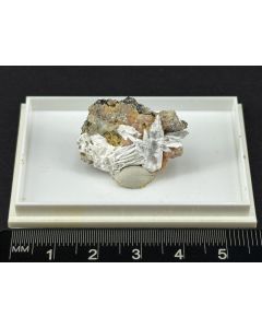 Fluckite, Haidingerite xls; Giftgrube Mine, Sainte-Marie-aux-Mines, Alsace, France; Min; unique piece