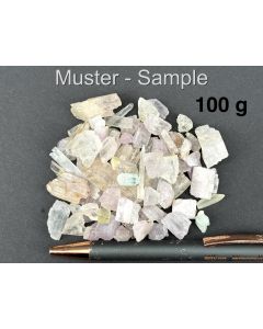 Kunzite; Nigeria; 100 g