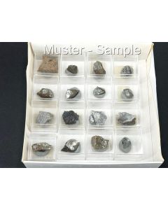 Eifel Mix; Brenk, Üdersdorf and Emmelberg, Eifel, Germany; 16 micromounts; 1 lot