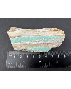 Foggite, Variscite; Lucin, UT, USA; Scab; unique piece