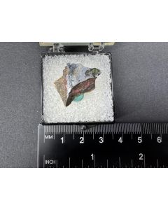 Edgarbaileyite, Wattersite (xls); Clear Creek Mine, CA, USA; TN; unique piece
