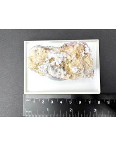 Ferrarisite, Guerinite xls; S&uuml;&szlig;, Richelsdorf, Hesse, Germany; Scab; unique piece
