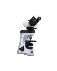 OPTIKA polarizing microscope B-510POL-I; trinocular; 50–500×; incident and transmitted light; PLAN optics