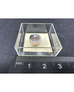 Hexaferrum-(Ru); Koryak Upland, Russia; micromount; unique piece