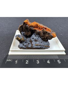 Hematophanite xls; Gold Hill, Utah, USA; Cab; unique piece