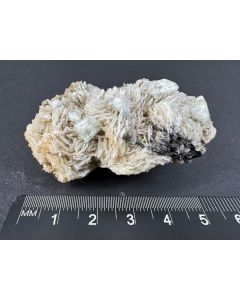 Hambergite crystals; Shingus, Haramosh, Pakistan; small cabinet specimen; unique piece