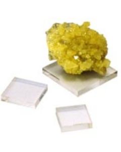 Acrylic squares 3 x 3 x 0.25", clear, 1 piece