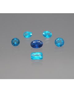 Apatite facetted 2.4 mm, Brazil