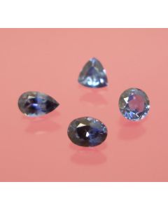 Benitoite facetted 2 mm, California