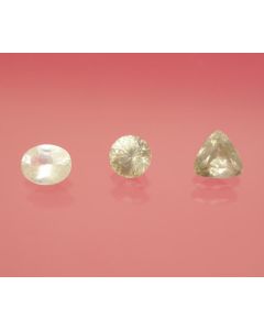 Cerussite facetted 5.0 mm, Namibia