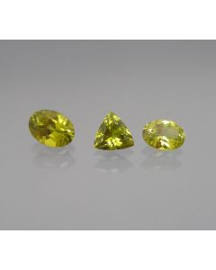 Chrysoberyl facetted 2.5 mm, Tanzania
