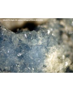 Vauxite xx; Mina Siglo Veinte, Llallagua, Bolivia; KS