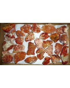 Vanadinite xx; Mibladen, Midelt, Morocco; KS