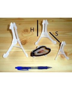 Folding plate stands 55 x 75 mm (10 pieces)