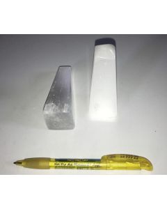 Selenite mountain, obelisk, polished, 8 to 10 cm, 10 pieces