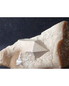 Quartz pseudomorph after Steatite xx; Grube Johanneszeche, Wundsiedel, Fichtelgebirge, Germany; 10 MM