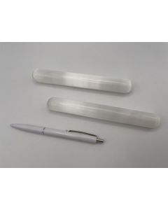 Selenit Massagestab rund 15 cm, 1 Stück