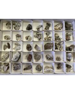 Scheelite, Powellite; 3 Muskateers Mine, Arizona, USA; Min