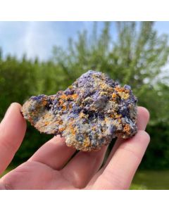 Wulfenite xls; Cholla Cat Mine, Arizona, USA; Scab