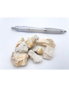 Barite; pure, white, Harz, Germany; 100 g