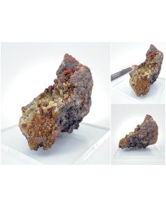 Paradamite xls; Mina Ojuela, Mapimi, Mexico; Scab