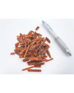 Kyanite crystals; orange, Tanzania; 100 g