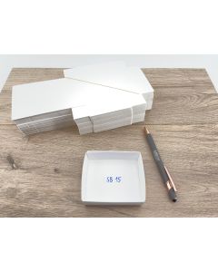 Specimen FoldUp Boxes SB 15; 3 x 3 1/2 x 1 1/4 inch (75 x 87.5 x 33 mm); 100 pcs, fit 15 to a flat