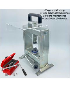 ZUBER MP5 maintenance; service and care from professionals for green or silver Zuber rock trimmer
NOT A TRIMMER UNIT! THIS IS TO REBUILD YOUR CURRENT UNIT ONLY; REPLACE SEAL KIT, ETC ETC