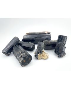 Schörl xl; Erongo, Namibia; 1 lot with 7 pieces