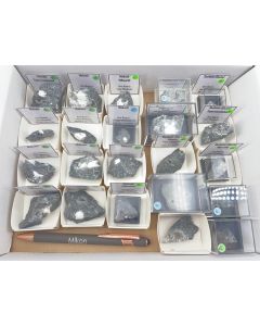 Macatite, Sazhinite; Ariskop Quarry, Namibia, Gerd Tremmel Collection; 1 half size flat