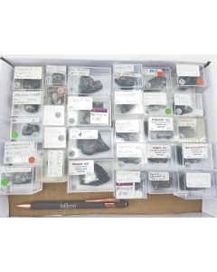 Minerals mixed; Ariskop Quarry, Namibia, Gerd Tremmel collection; 1 half size flat