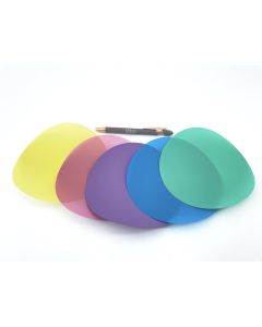 Sandpaper; waterproof; 15.2 cm diameter, 5 μm grit, approx. 0.1 mm thickness; 1 piece