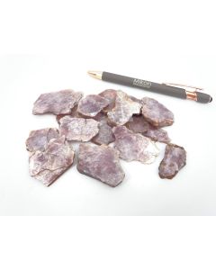 Muscovite, mica; purple!, Madagascar; 100 g