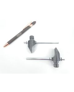 ZUBER special chisel pair; 45°, for green + silver MP 5; 1 pair