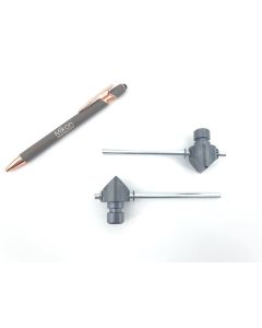 ZUBER spare chisel pair; 90° standard, for green + silver MP 5; 1 pair