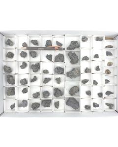 Silver minerals, pyrargyrite xx, dyscrasite, argyrodite xx, canfieldite xx; Colquechaca, Bolivia; 1 flat, Unique