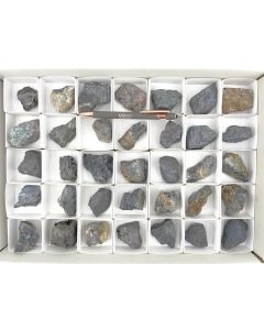 Silver minerals, pyrargyrite xx, dyscrasite, argyrodite xx, canfieldite xx; Colquechaca, Bolivia; 1 flat, Unique