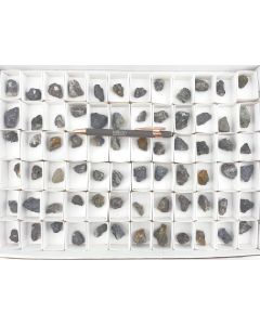 Silver minerals, pyrargyrite xx, dyscrasite, argyrodite xx, canfieldite xx; Colquechaca, Bolivia; 1 flat, Unique