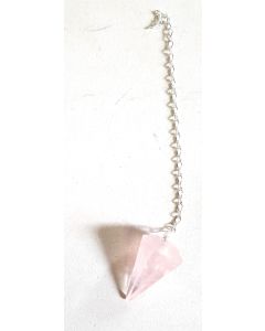 Rosequartz-Pendant (10 pieces)
