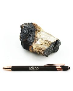 Aeschinit - (Y); Slobrekka Pegmatite, Frikstad, Iveland, Norway; large Cab