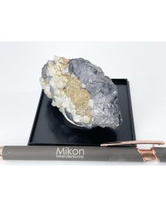 Galena xls; Grube Grube Hilfe Gottes, Bad Grund, Harz, Germany; Cab