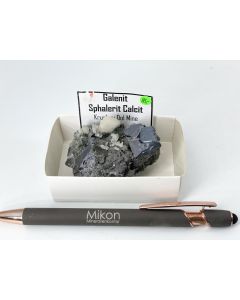 Galena xls; Krushov Dol Mine, Madan, Bulgaria; Scab