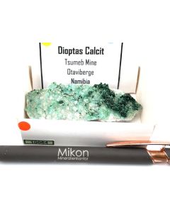 Malachite xls; Tsumeb Mine, Otavi Bergland, Namibia; Scab